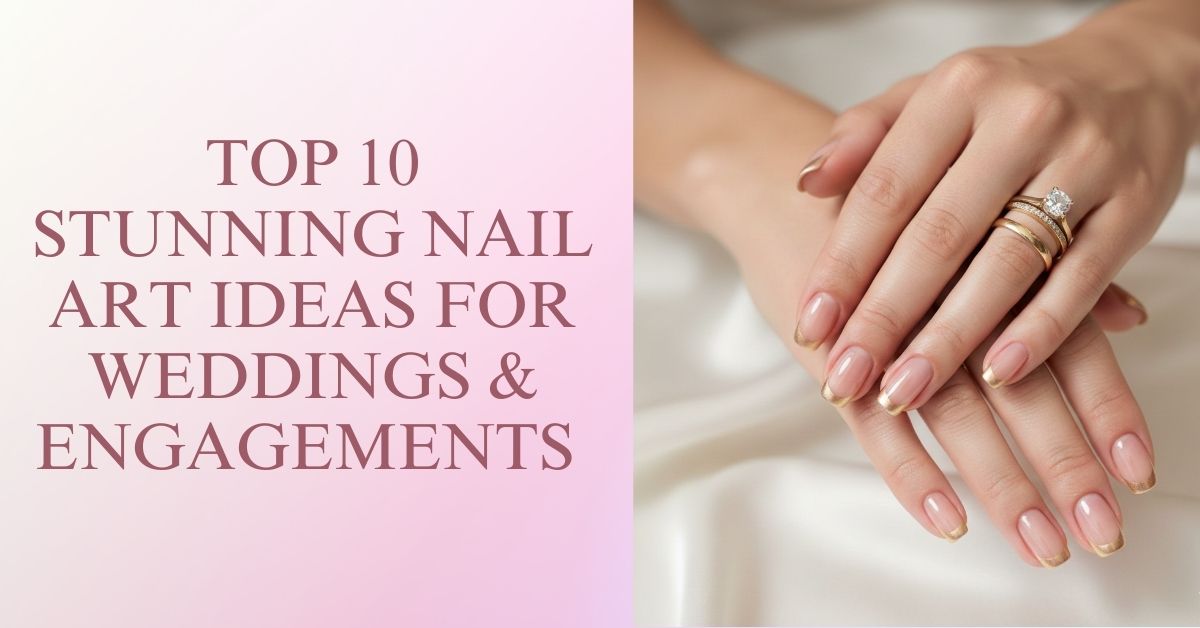 Nail Art Designs for Weddings & Engagements
