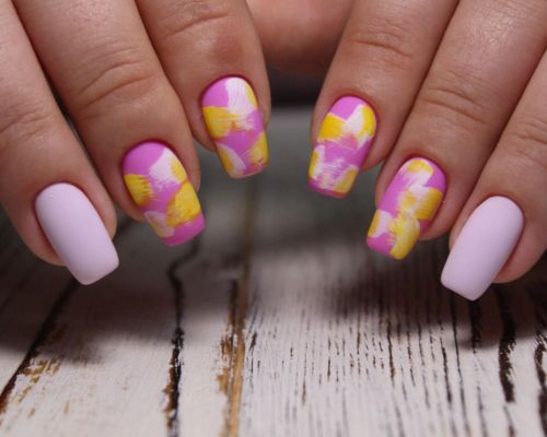 Top Trending Nail Art Designs In Arekere Bangalore For 2026 7 Abstract artistic nails