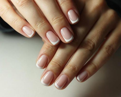 Top Trending Nail Art Designs In Arekere Bangalore For 2026 5 French tips