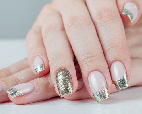 Top Trending Nail Art Designs In Arekere Bangalore For 2026 9 Glitter party nails