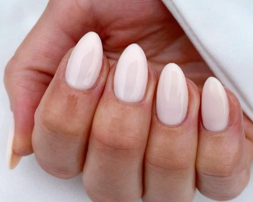 Top Trending Nail Art Designs In Arekere Bangalore For 2026 8 Nude glossy natural nails