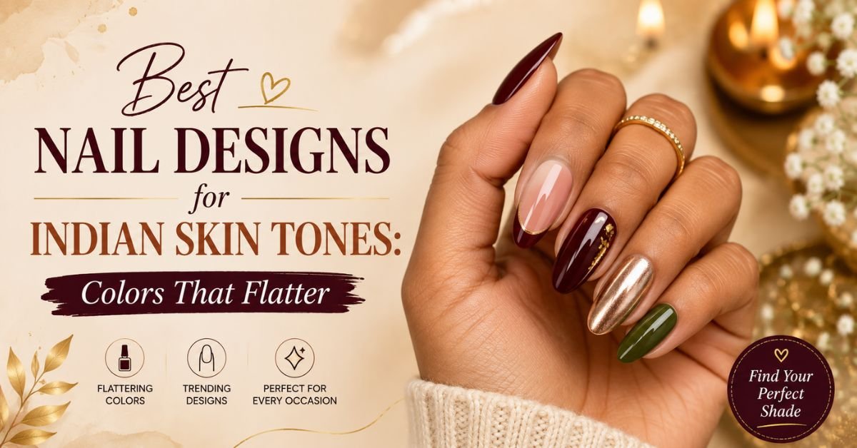 Best Nail Designs for Indian Skin Tones Colors That Flatter (2026 Edition)