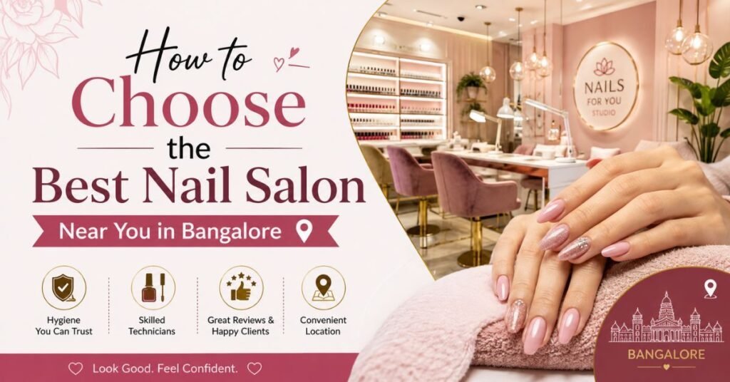 How to choose the best nail salon near you in bangalore