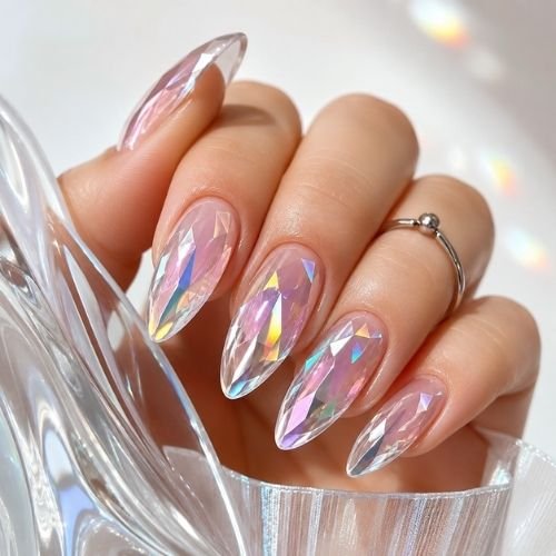 Glass nails