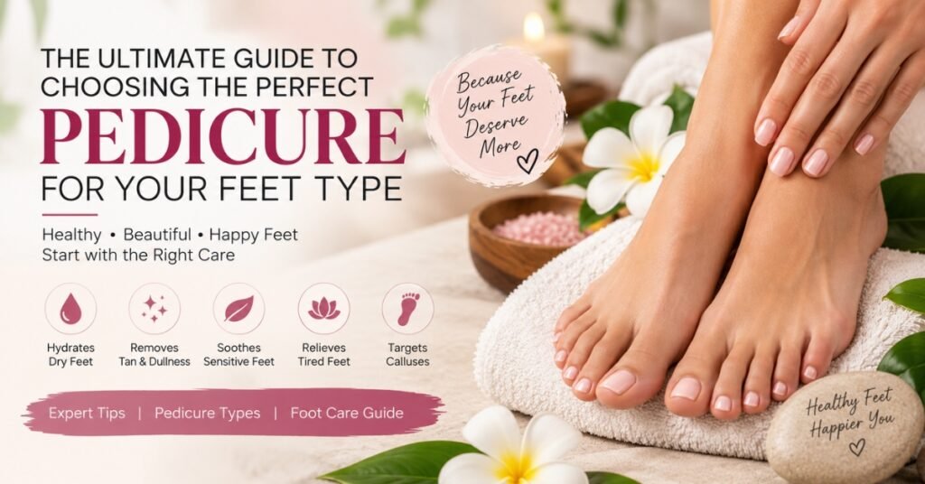 The ultimate guide to choosing the perfect pedicure for your feet type