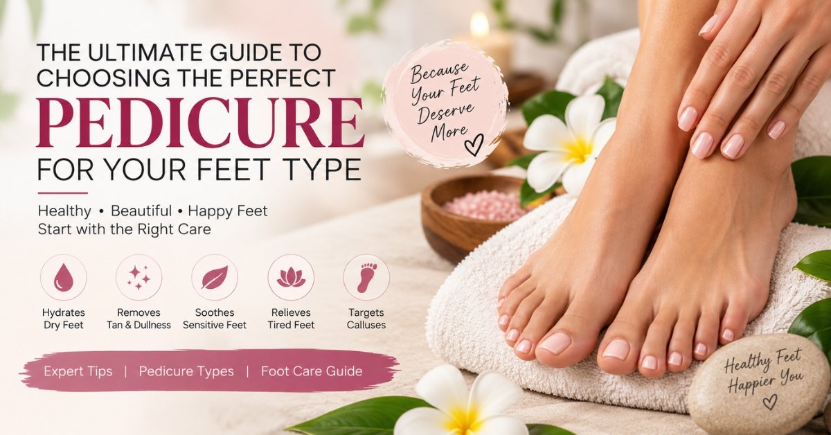 The Ultimate Guide to Choosing the Perfect Pedicure for Your Feet Type