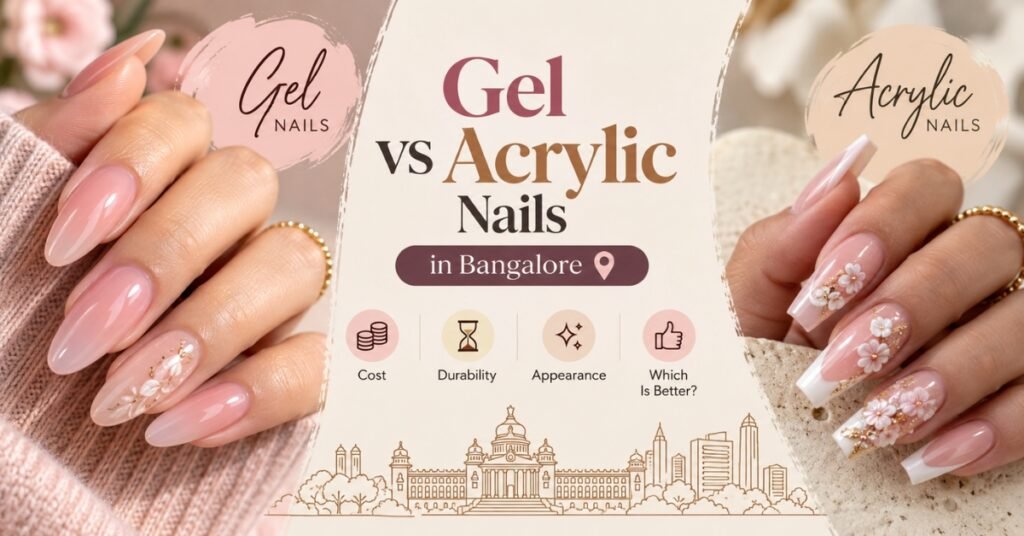 Gel nails vs acrylic nails